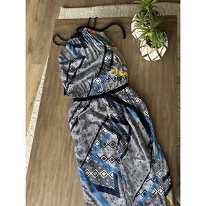 Boutique Stylish Geometric Women's Jumpsuit